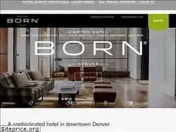 Sites similar to hotelborndenver.com