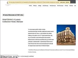 Sites similar to hotelbristolwarsaw.pl