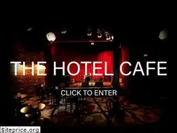 Sites similar to hotelcafe.com