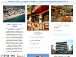 Sites similar to hotelcalafell.com