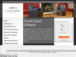 Sites similar to hotelcanalolimpic.com