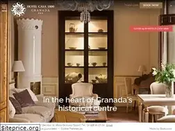 Sites similar to hotelcasa1800granada.com