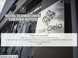 Sites similar to hotelcasacielo.com