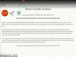 Sites similar to hotelcastellodisinio.com