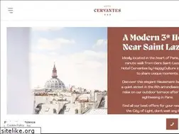 Sites similar to hotelcervantesparis.com