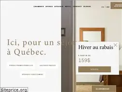 Sites similar to hotelchateaulaurier.com