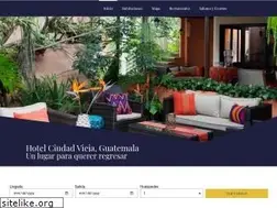Sites similar to hotelciudadvieja.com