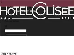 Sites similar to hotelcolisee.paris