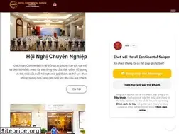Sites similar to hotelcontinentalsaigon.vn