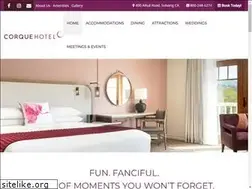 Sites similar to hotelcorque.com