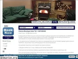 Sites similar to hotelcosy.be