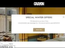 Sites similar to hotelcrayon.com