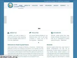 Sites similar to hotelcrystalpalacedhanolti.com