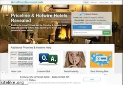 Sites similar to hoteldealsrevealed.com