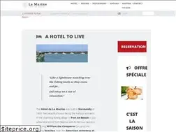 Sites similar to hoteldelamarine.fr