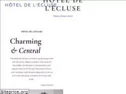 Sites similar to hoteldelecluse.ch