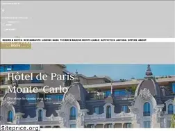 Sites similar to hoteldeparismontecarlo.com