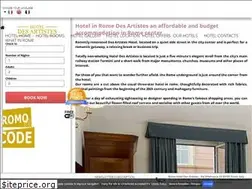 Sites similar to hoteldesartistes.com