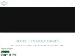 Sites similar to hoteldeuxgares.com
