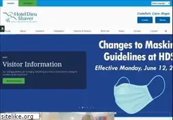 Sites similar to hoteldieushaver.org