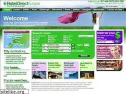Sites similar to hoteldirecteurope.com