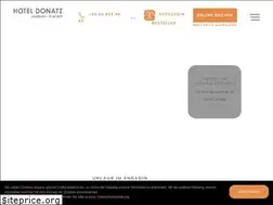 Sites similar to hoteldonatz.ch