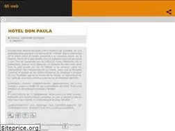 Sites similar to hoteldonpaula.com