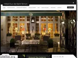Sites similar to hotelducdesaintsimon.com