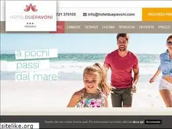 Sites similar to hotelduepavoni.com