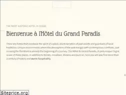Sites similar to hoteldugrandparadis.com