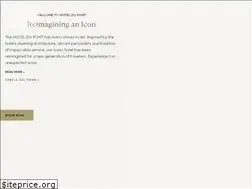 Sites similar to hoteldupont.com