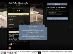 Sites similar to hotelduprintemps.fr