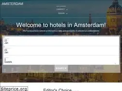 Sites similar to hoteleamsterdam.net