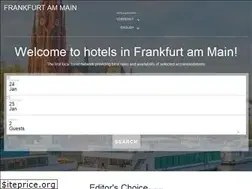 Sites similar to hotelefrankfurt.net
