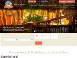 Sites similar to hotelelpueblitoholbox.com