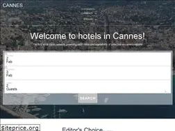 Sites similar to hotelescannes.com