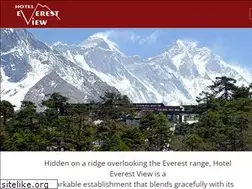 Sites similar to hoteleverestview.com