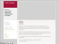 Sites similar to hotelgalerie.de