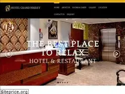 Sites similar to hotelgrandhridey.com