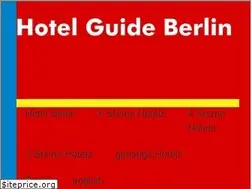 Sites similar to hotelguideberlin.de