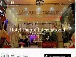 Sites similar to hotelhampiinternational.com