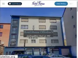 Sites similar to hotelhansa.de