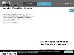 Sites similar to hotelhauser.ch