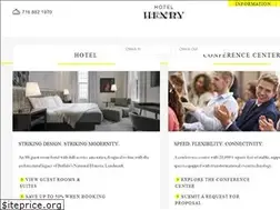 Sites similar to hotelhenry.com