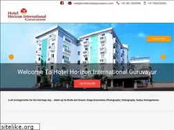 Sites similar to hotelhorizonguruvayoor.com
