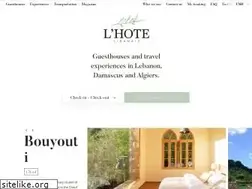 Sites similar to hotelibanais.com