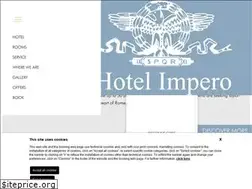 Sites similar to hotelimperorome.com