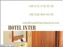 Sites similar to hotelinteristanbul.com