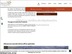 Sites similar to hoteljardinsdemontmartre.com