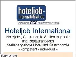 Sites similar to hoteljob-international.de